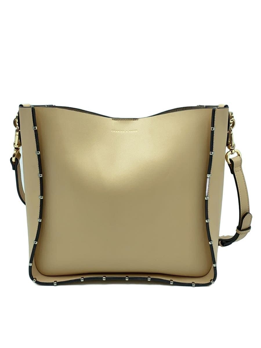 CHARLES&KEITH Shoulder Bag Leather Beige 20150720 2-Way