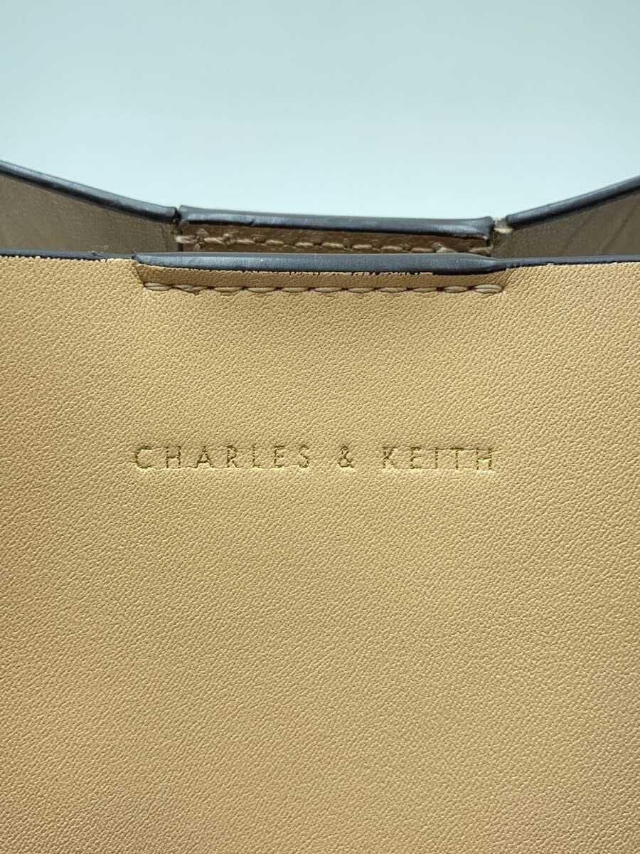 CHARLES&KEITH Shoulder Bag Leather Beige 20150720 2-Way 5