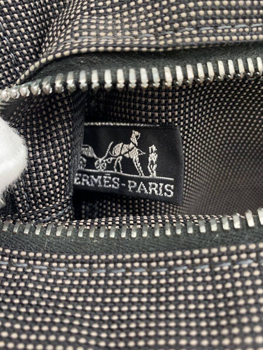 HERMES Tote Bag Canvas GRY 5
