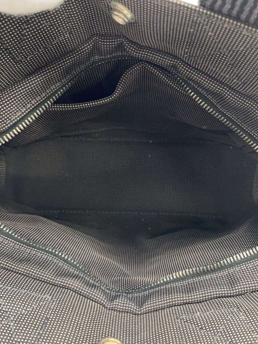 HERMES Tote Bag Canvas GRY 6