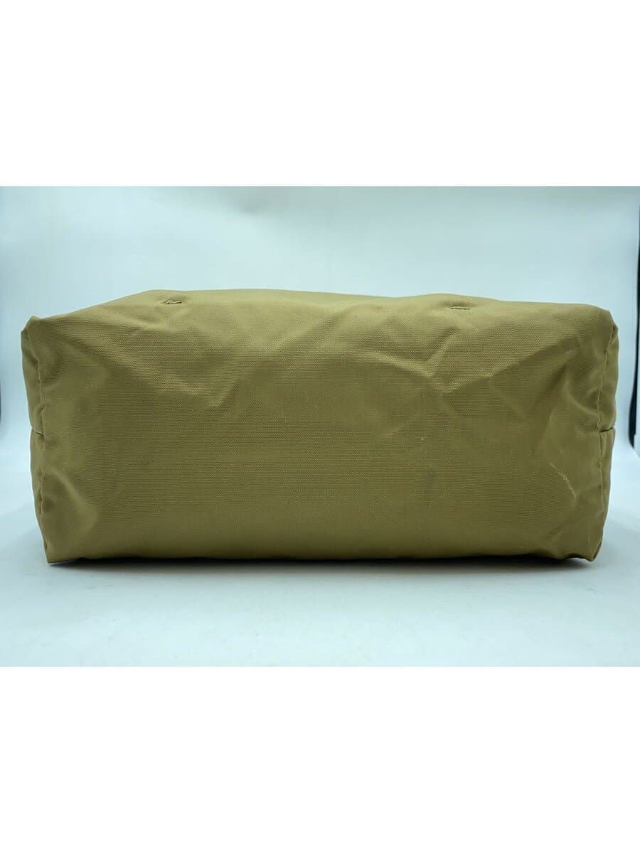 MIS Tote Bag Nylon Camel Solid 2-Way Shoulder Bag 4