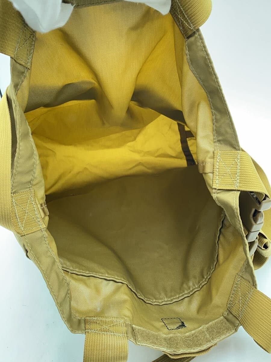 MIS Tote Bag Nylon Camel Solid 2-Way Shoulder Bag 6