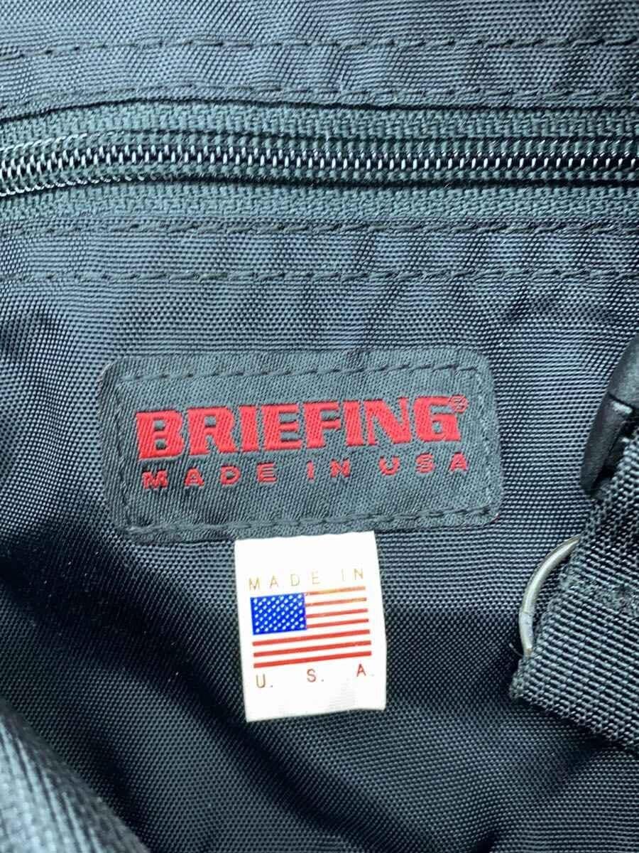 BRIEFING Waist Bag Black 7