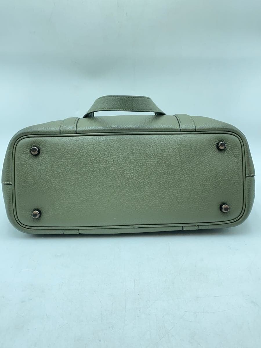 COACH Tote Bag Leather Green C2447-CU116 4