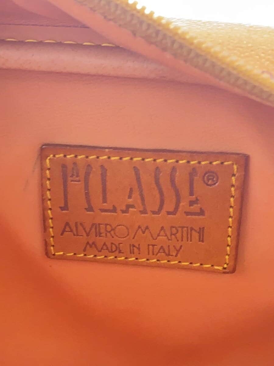 Other Brand ALVIERO MARTINI Clutch Bag Leather CML All Over Pattern 5