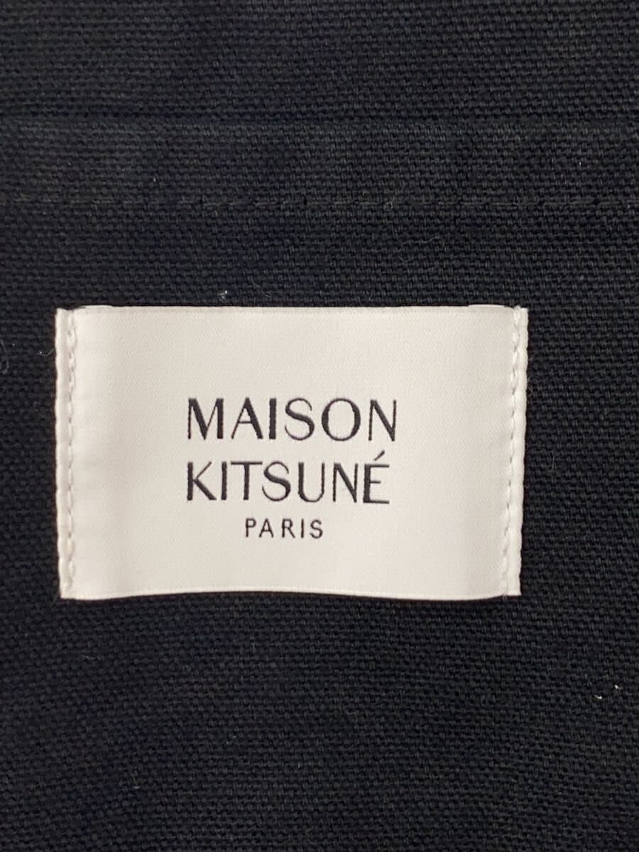 MAISON KITSUNE Tote Bag Cotton BLK OW05124WW9042 HANDWRITING TOTE 5