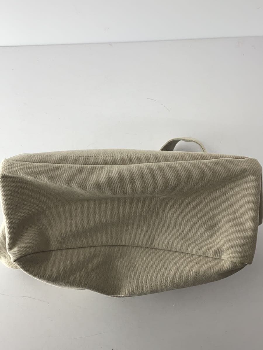 PORTER Tote Bag Canvas BEG Solid 4