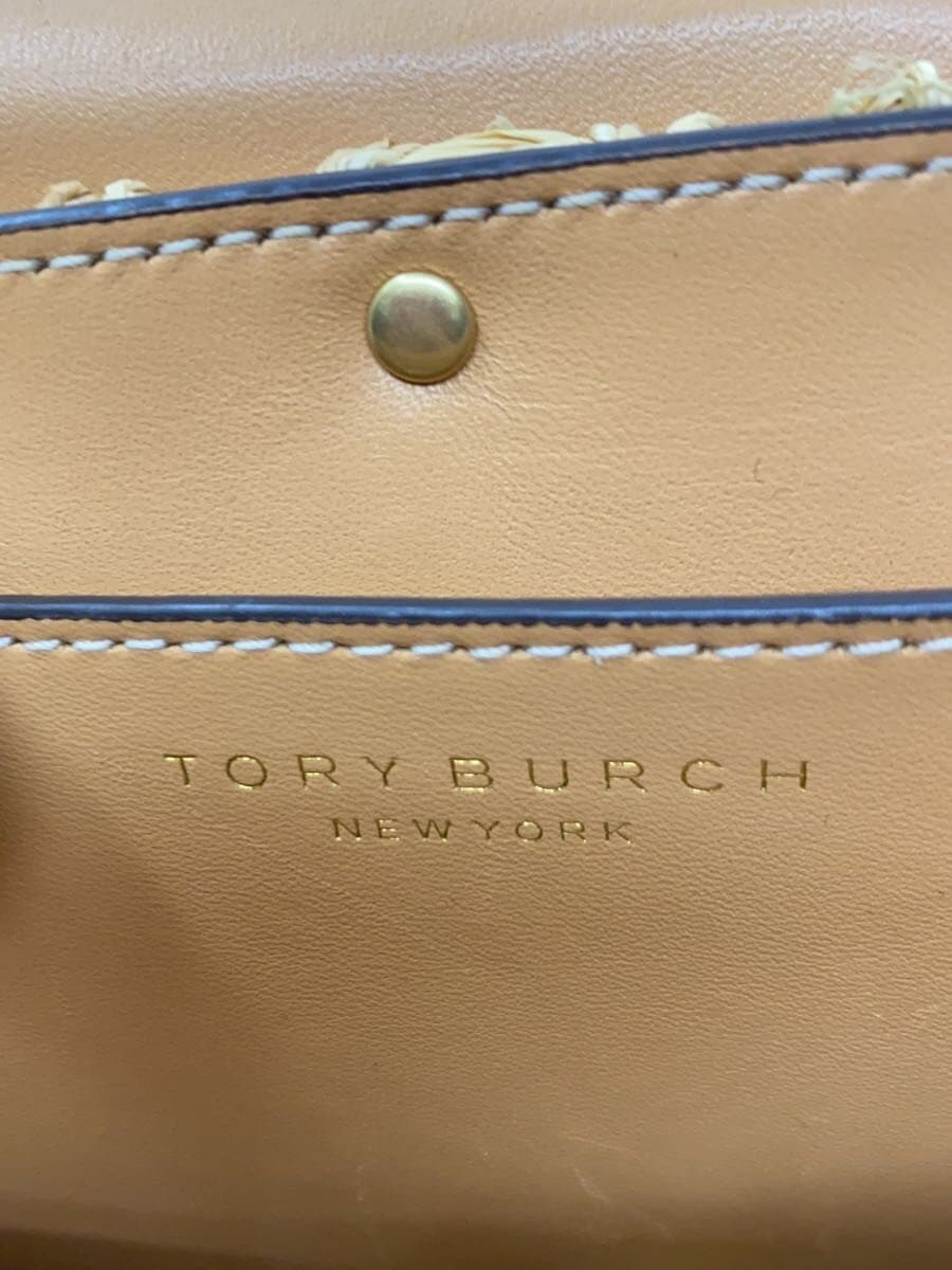 TORY BURCH Shoulder Bag BEG 10005586 Miller Striped Straw Crossbody 5