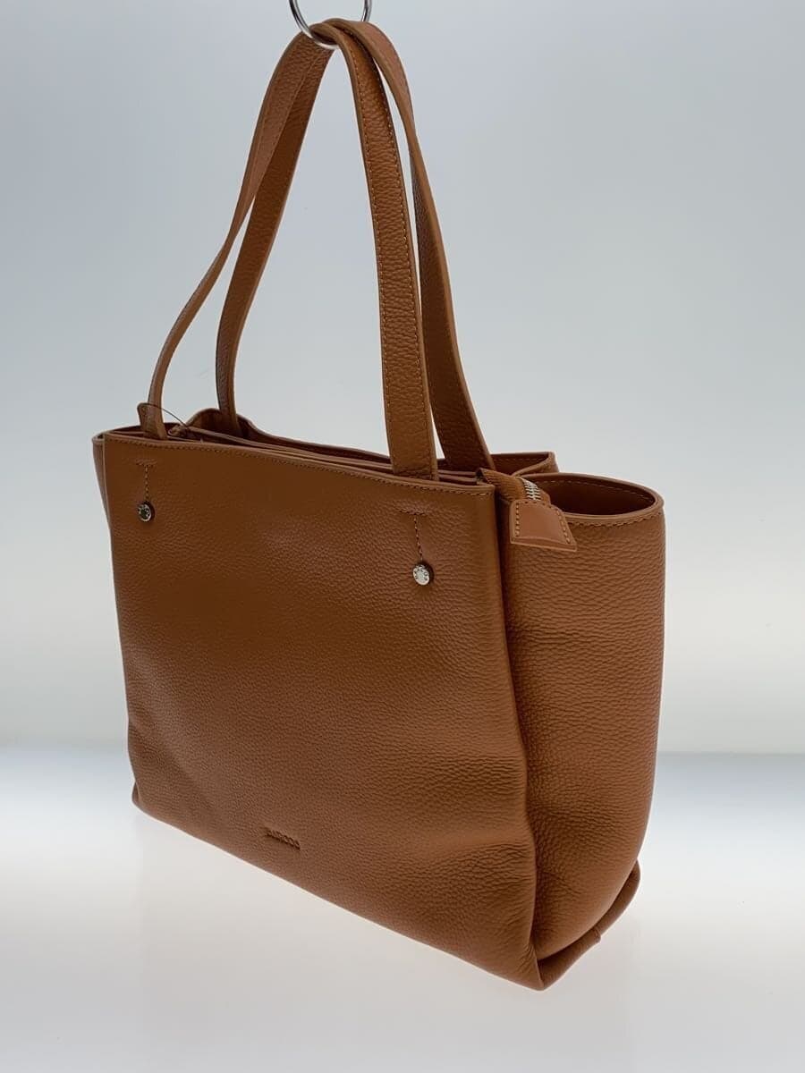 BARCOS Tote Bag Leather CML Solid 2