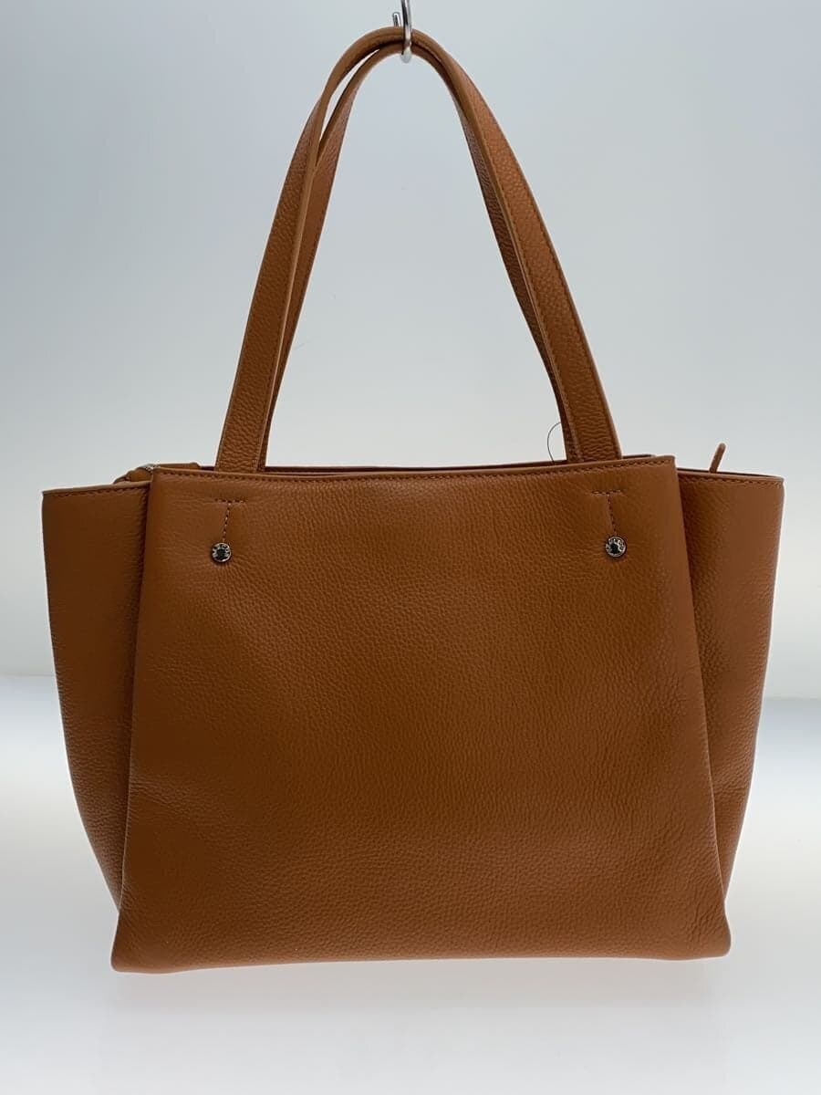 BARCOS Tote Bag Leather CML Solid 3