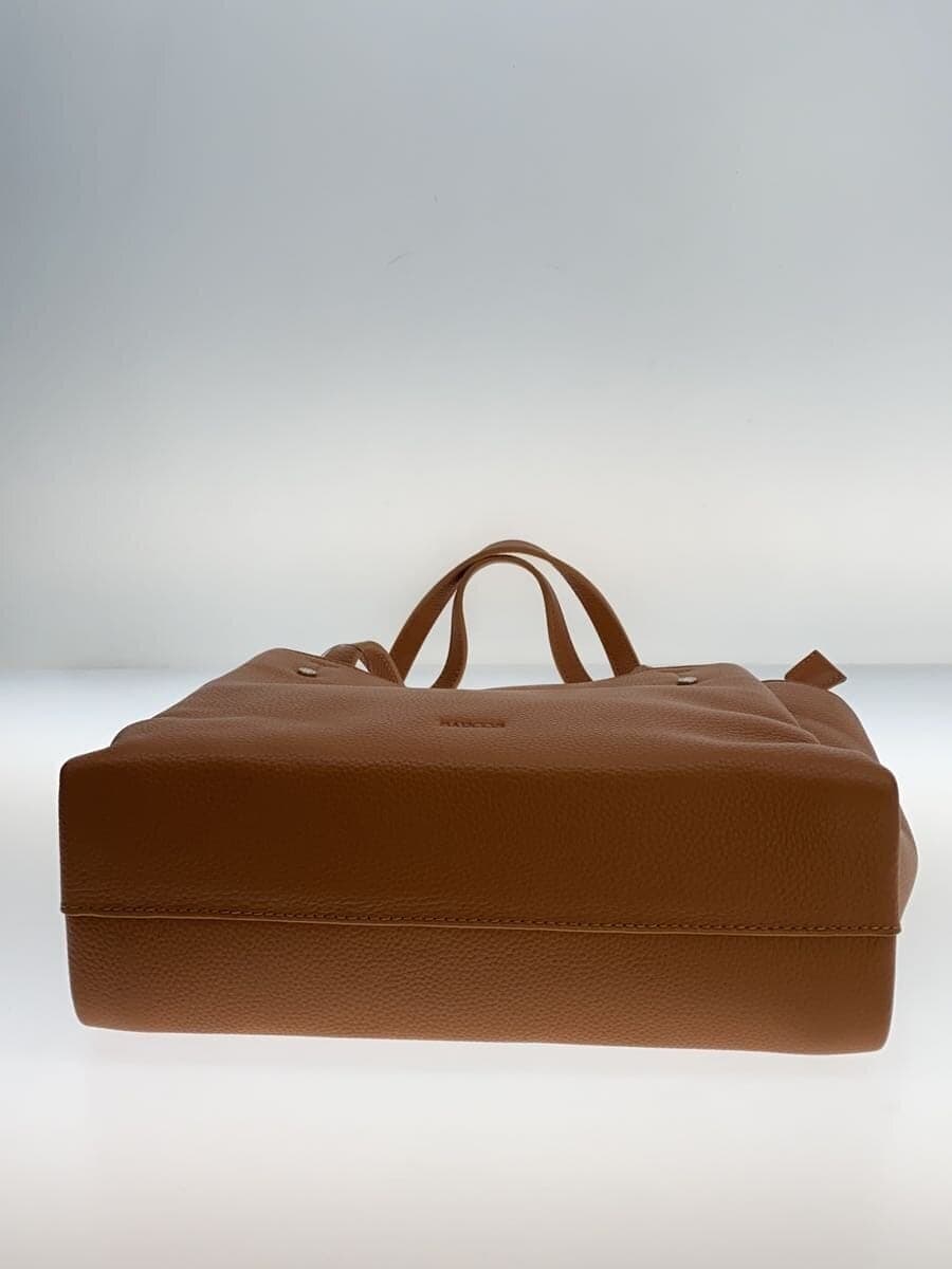 BARCOS Tote Bag Leather CML Solid 4