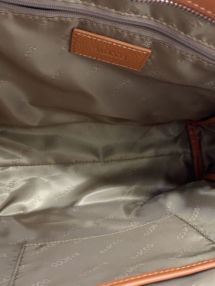 BARCOS Tote Bag Leather CML Solid 6