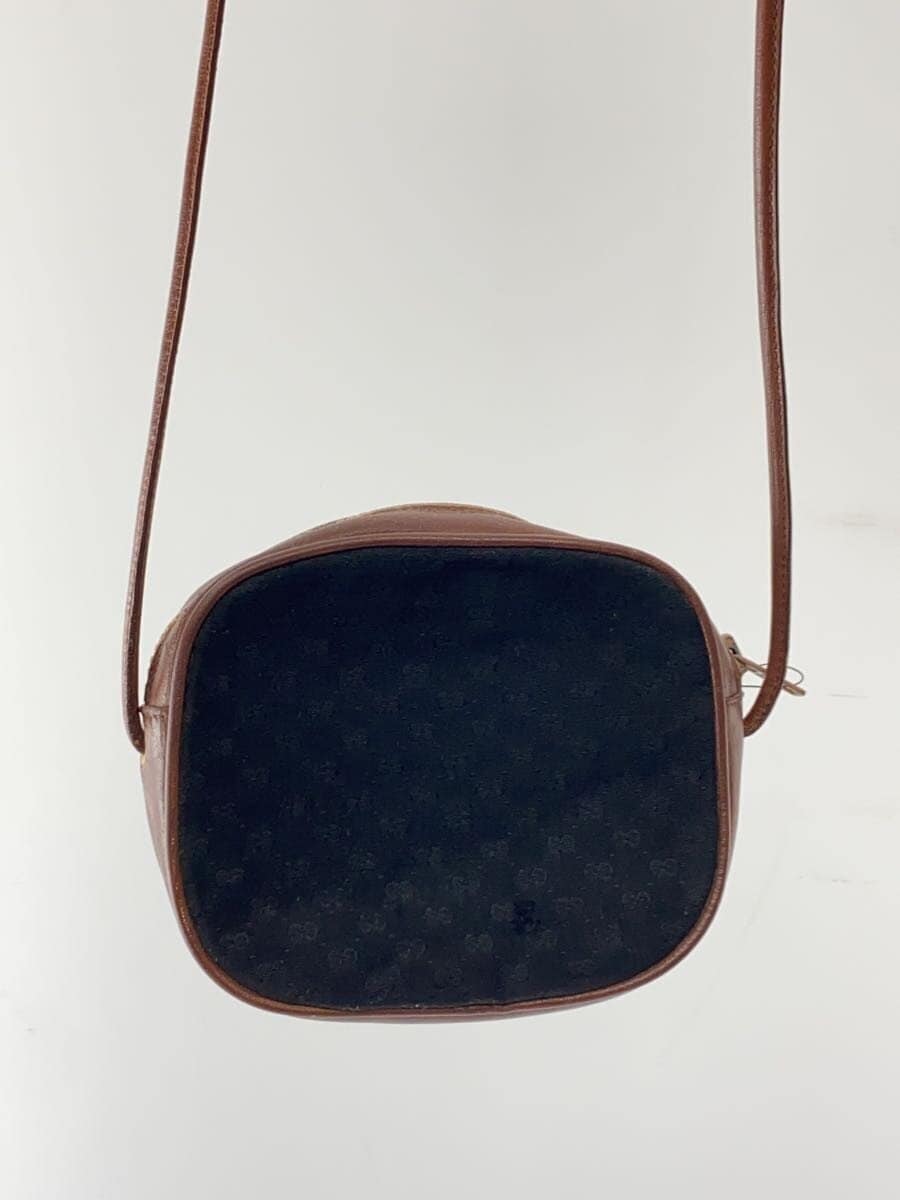 GUCCI Shoulder Bag Leather BRW All Over Pattern 29 001 3093 All Do GUCCI Horsebit 3