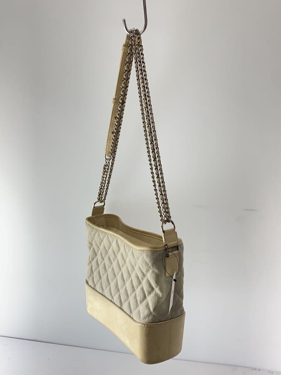 READYMADE Shoulder Bag Cotton RE-CO-WH-00-00-223 CHAIN HARD BAG With Stain 2