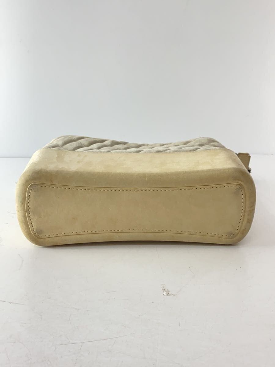 READYMADE Shoulder Bag Cotton RE-CO-WH-00-00-223 CHAIN HARD BAG With Stain 4