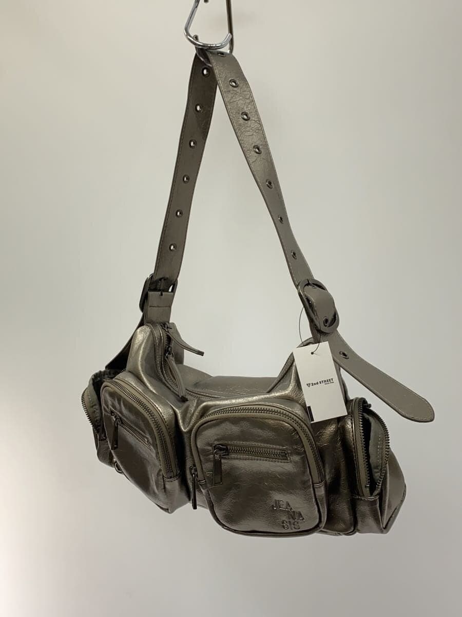 JEANASIS Shoulder Bag SLV Solid 2