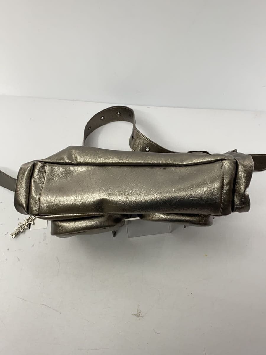 JEANASIS Shoulder Bag SLV Solid 4