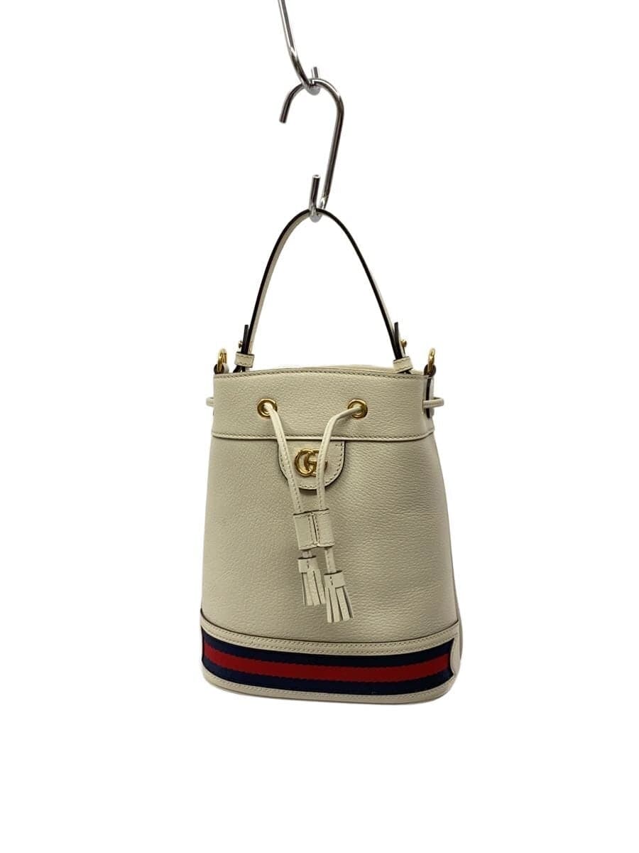 GUCCI Handbag_Ophidia Leather WHT