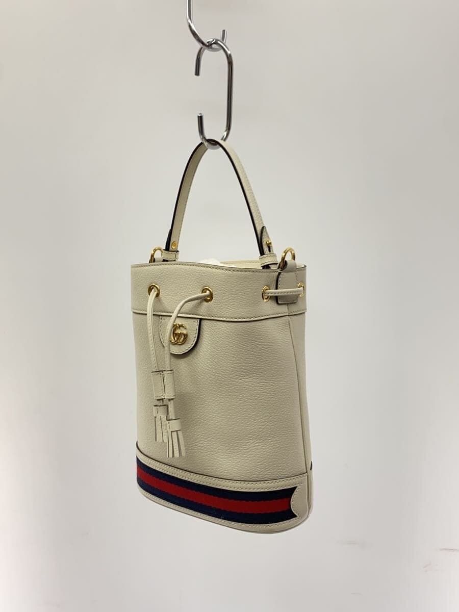 GUCCI Handbag_Ophidia Leather WHT 2
