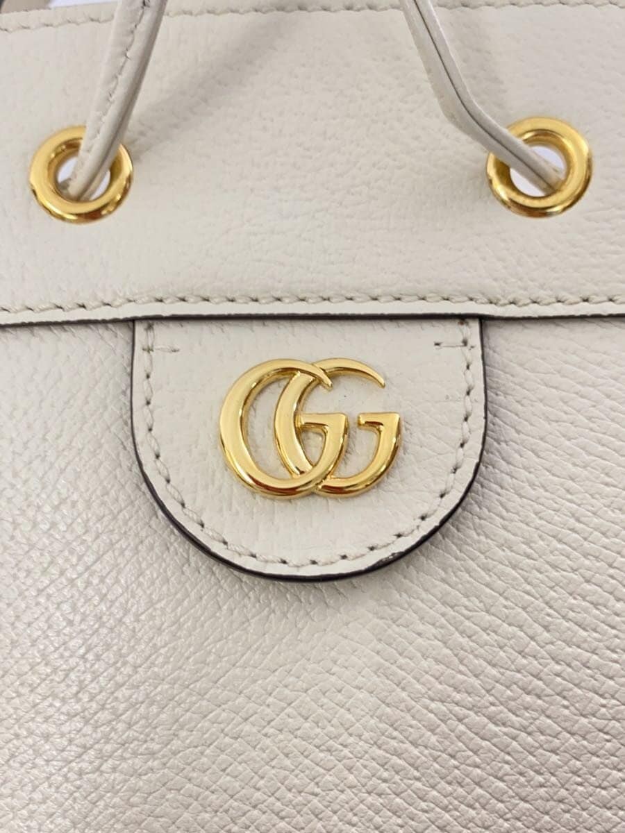 GUCCI Handbag_Ophidia Leather WHT 5