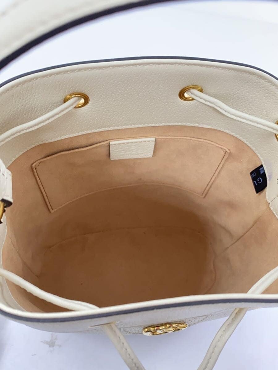 GUCCI Handbag_Ophidia Leather WHT 6