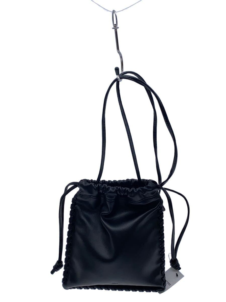 VASIC Shoulder Bag Leather Black Wells Mini Mini