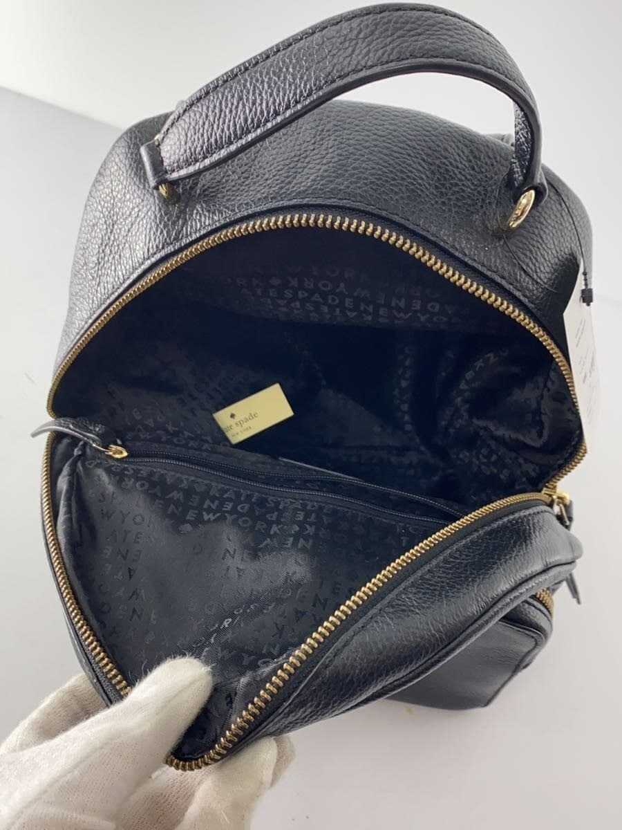 kate spade new york Backpack Leather BLK Leila 6