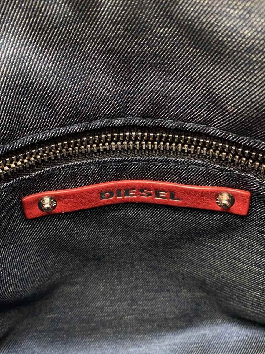DIESEL shoulder bag leather BRD plain 5