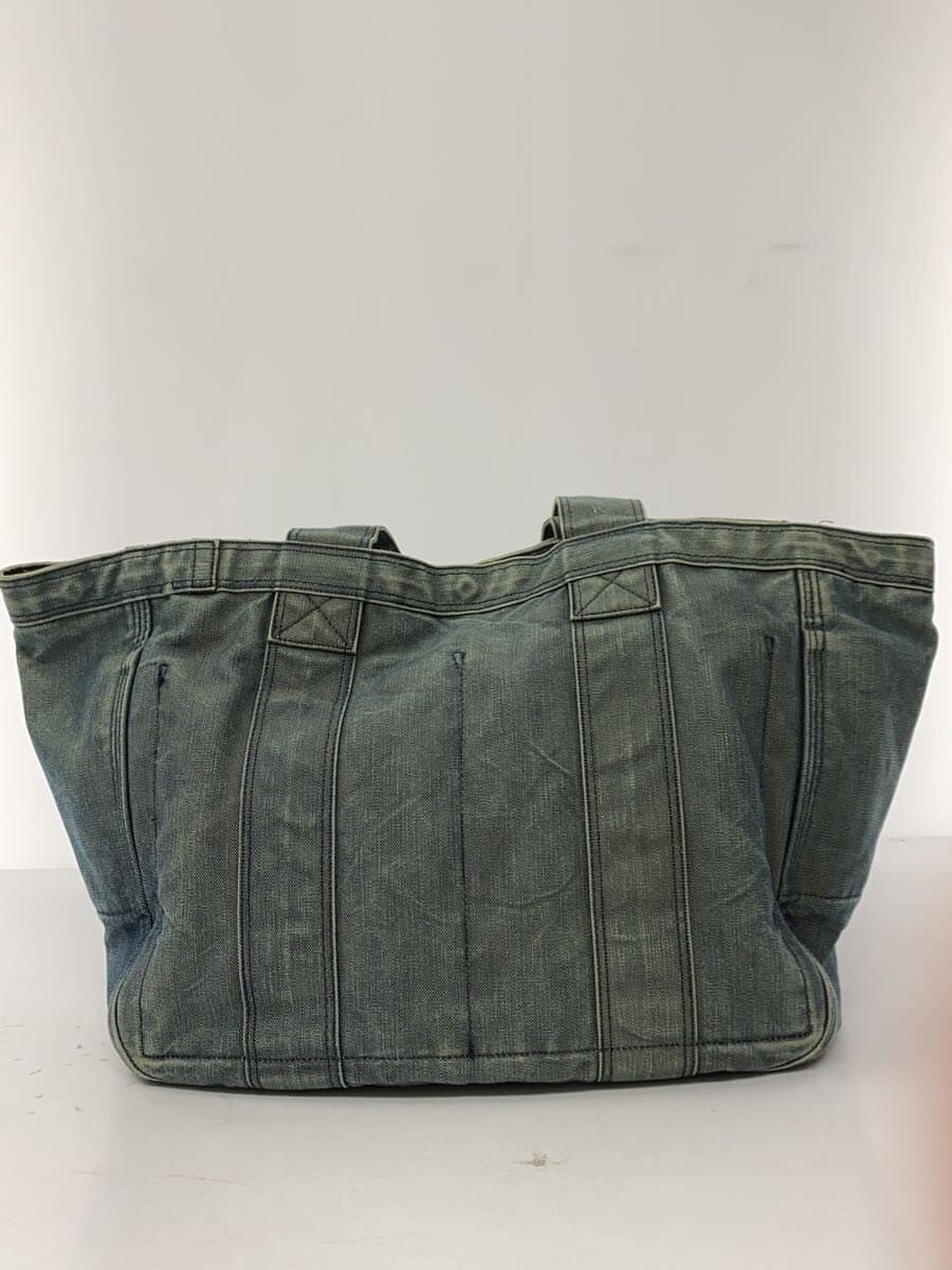 PORTER tote bag denim IDG deeper has stains on the side 3