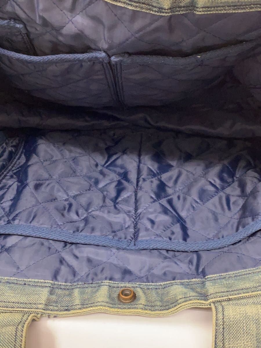 PORTER tote bag denim IDG deeper has stains on the side 6