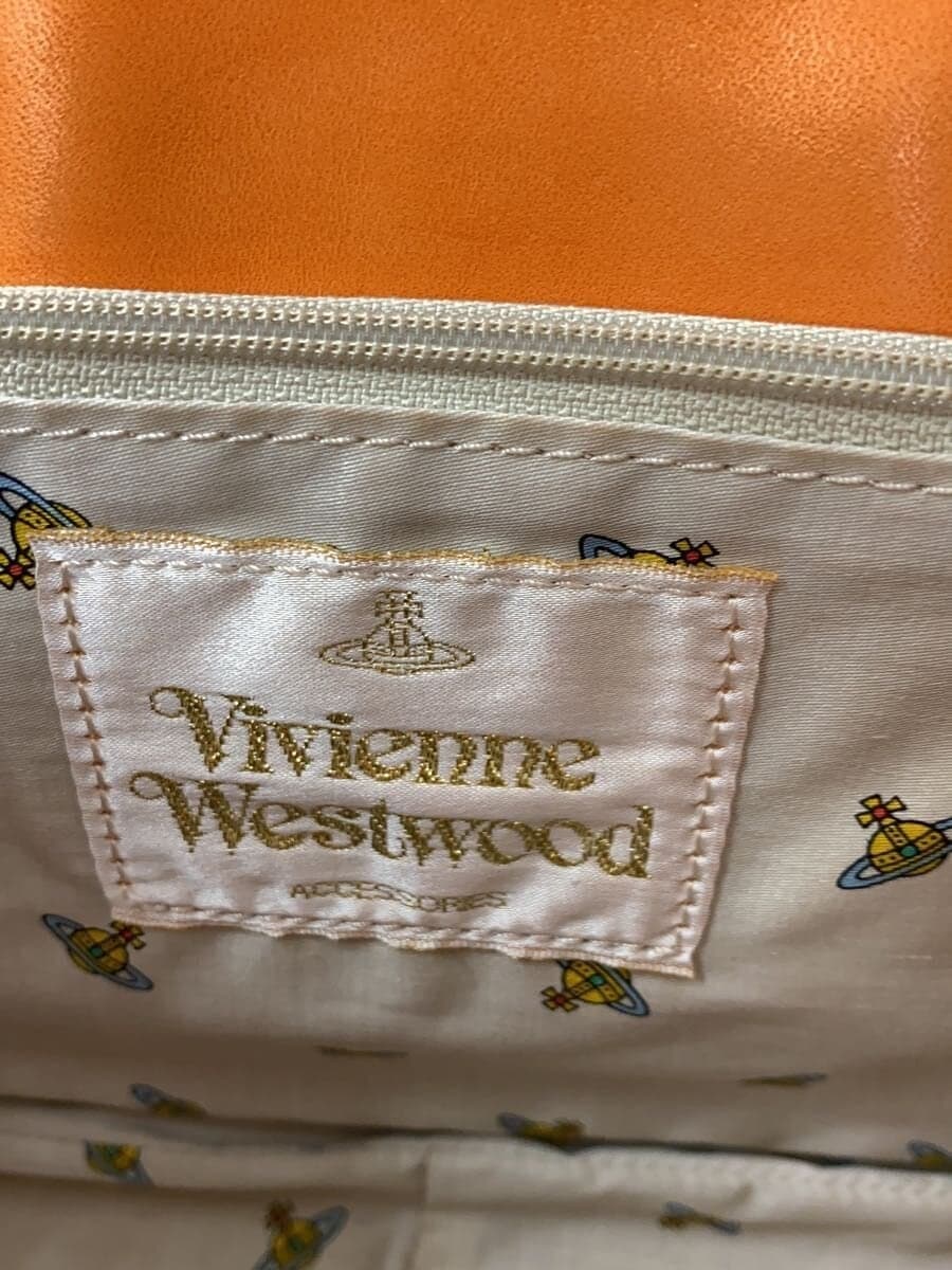 Vivienne Westwood shoulder bag -- WHT check Y2K tassel handbag one shoulder 5