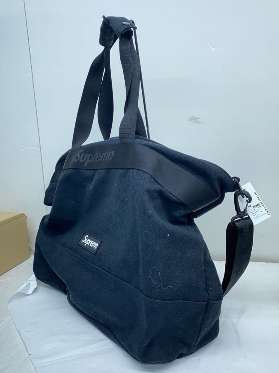 Supreme Tote Bag Cotton BLK 2