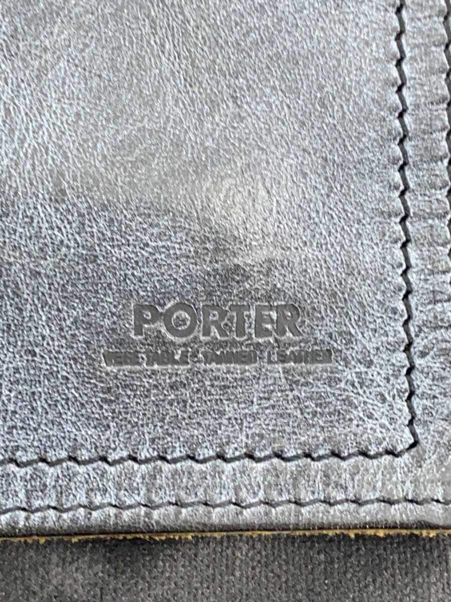 PORTER Waist Bag Leather NVY 706-04661 5