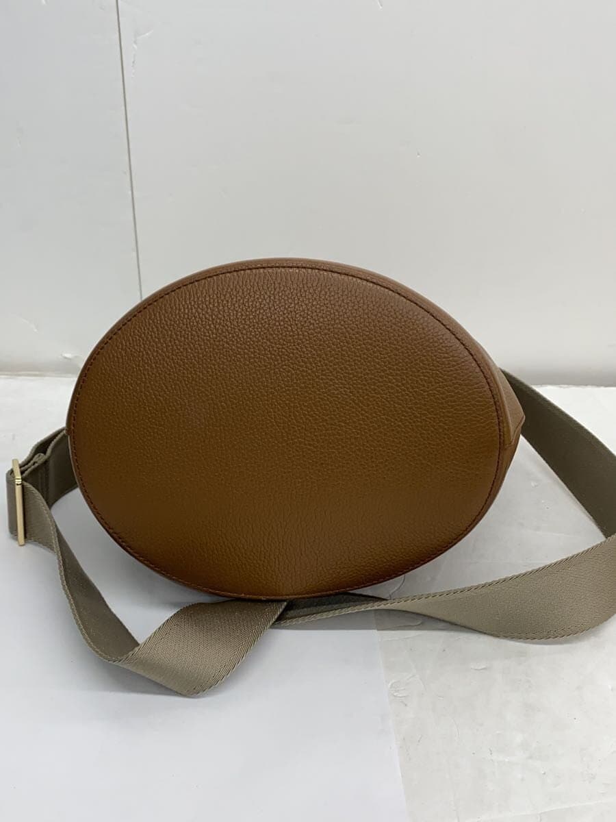 FURLA Shoulder Bag Leather BRW Solid 4