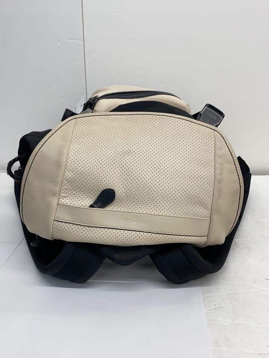 COACH Backpack Leather WHT Solid F57477 4