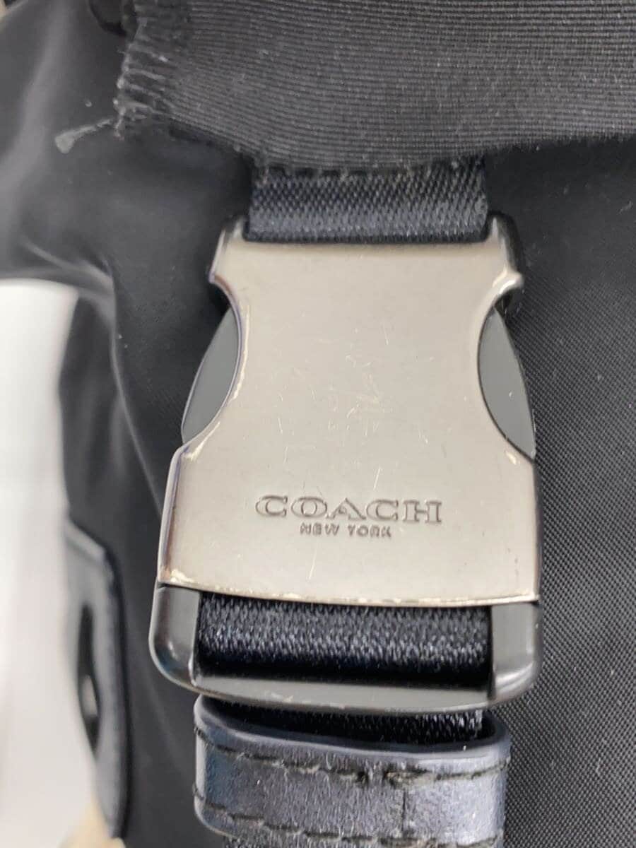 COACH Backpack Leather WHT Solid F57477 5