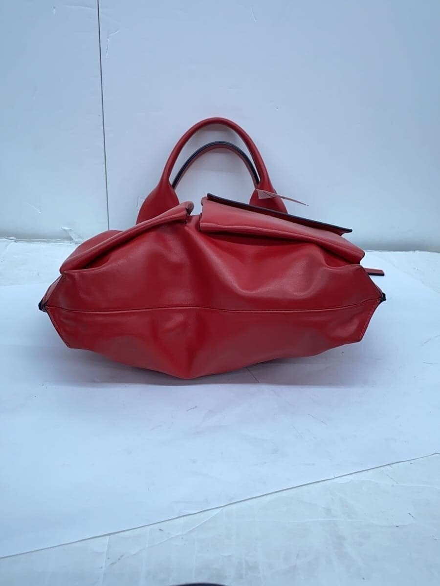 MARNI Handbag Leather RED Solid Color SHMPV12U01 4