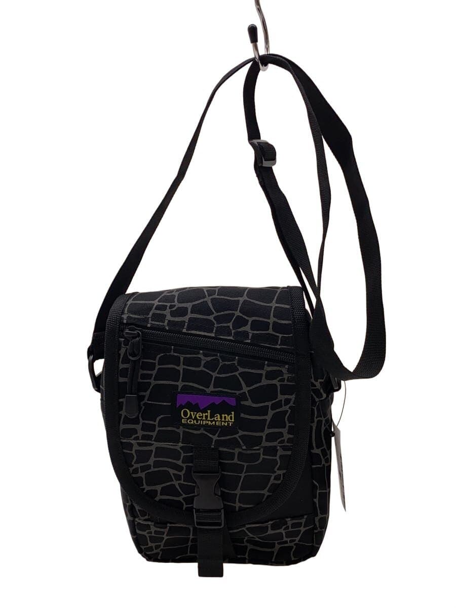 over land Shoulder Bag Polyester BLK