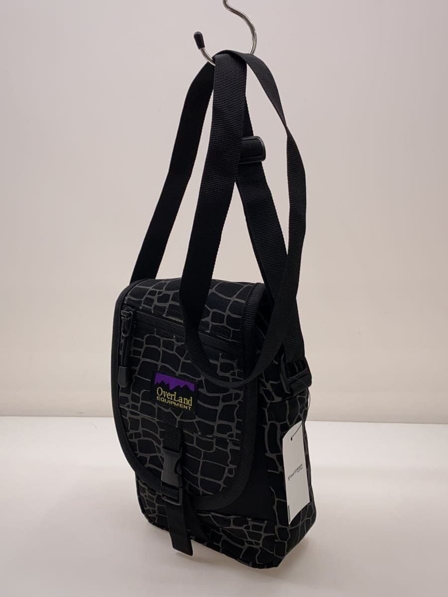 over land Shoulder Bag Polyester BLK 2