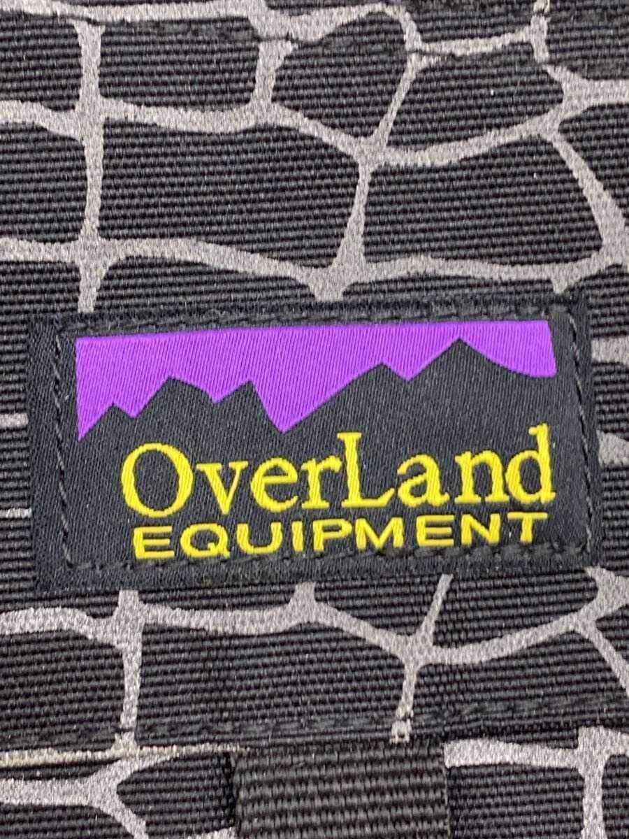 over land Shoulder Bag Polyester BLK 5