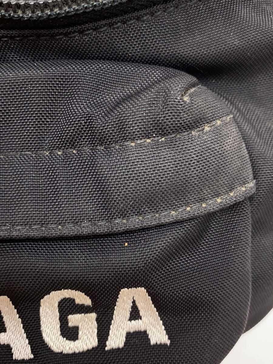 BALENCIAGA Shoulder Bag Nylon BLK 7