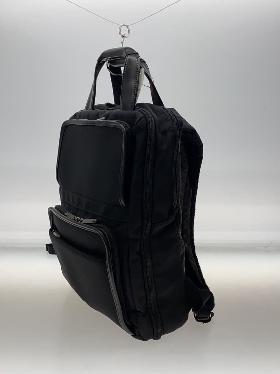 ace. Backpack Nylon Black Plain 2