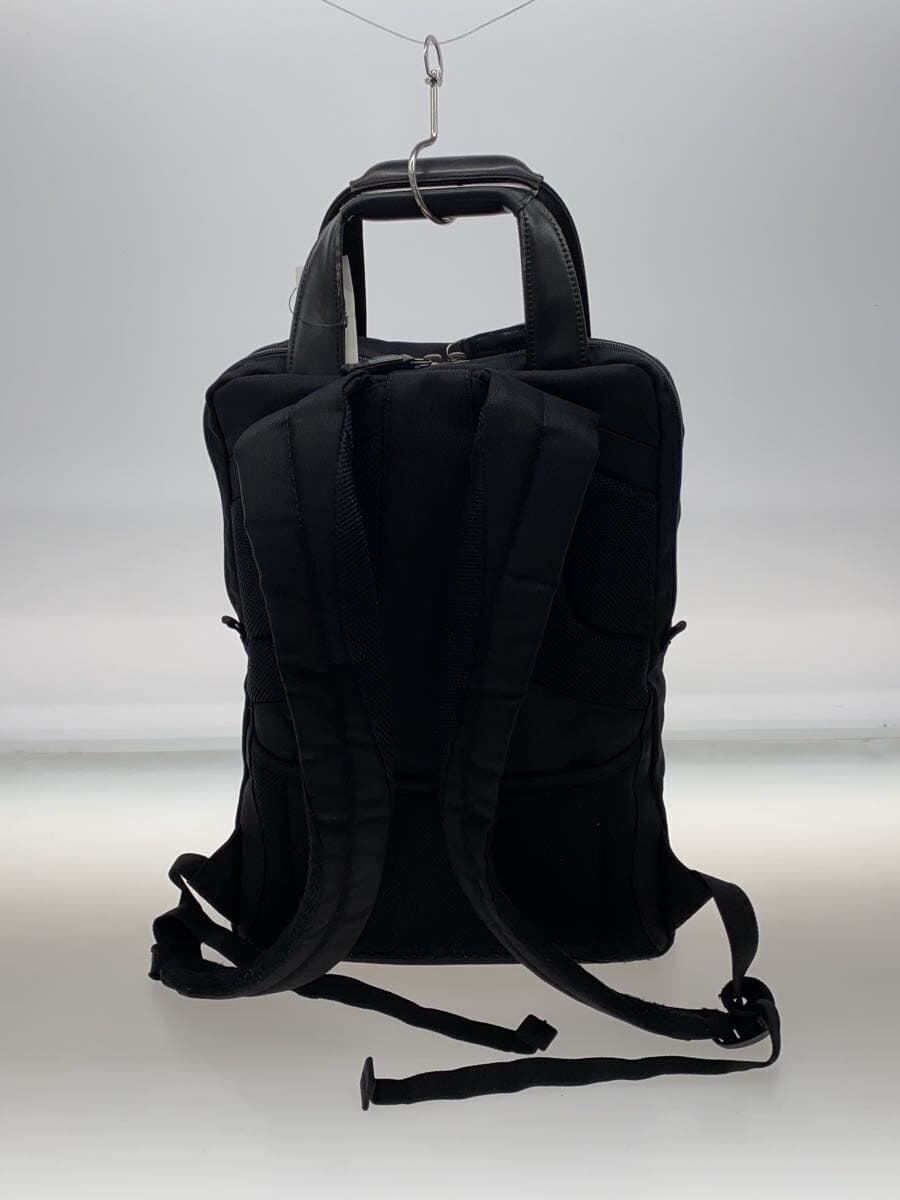 ace. Backpack Nylon Black Plain 3