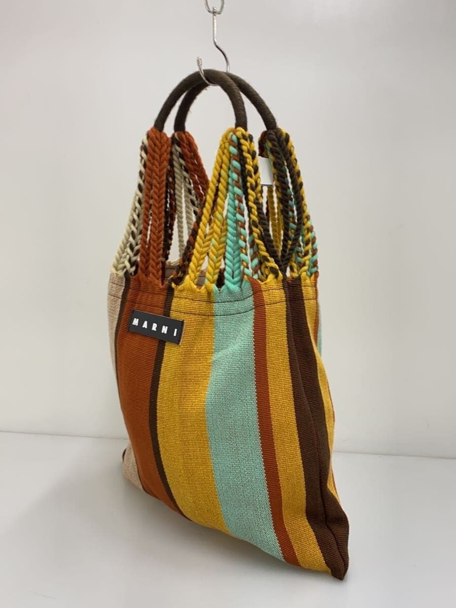 MARNI Tote Bag Multicolor Camouflage 2