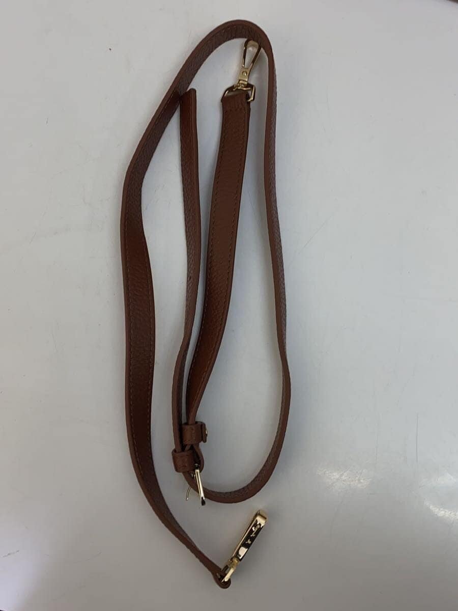 agnes b. Tote Bag Leather BRW Solid RAS18-02 7