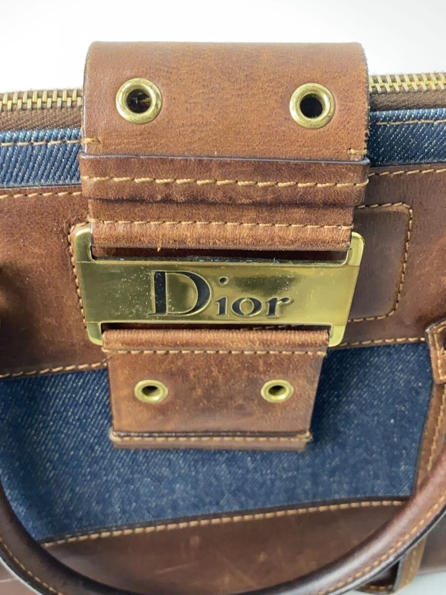 Christian Dior Handbag Denim Multicolor Street Chic 5