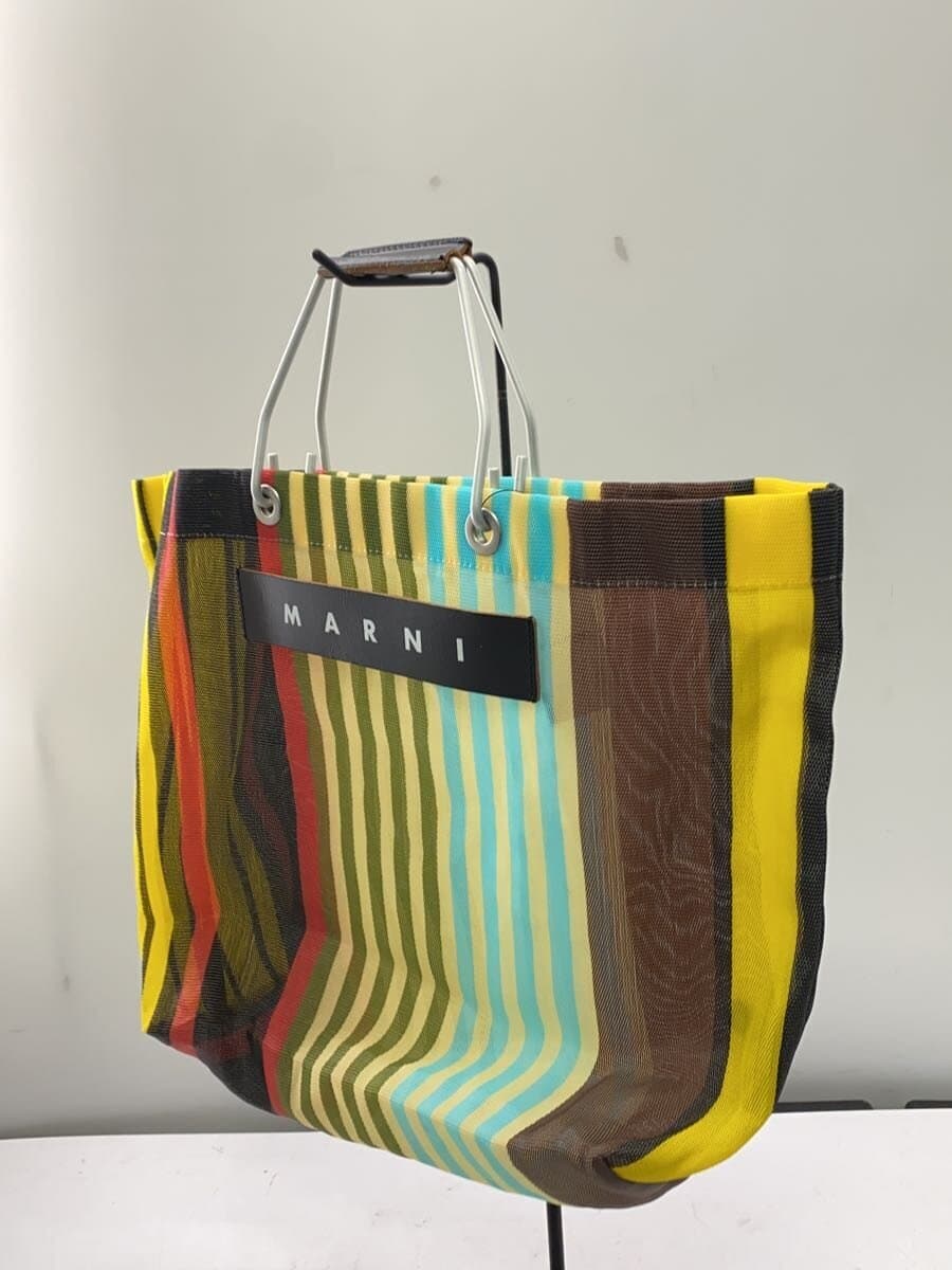 MARNI Tote Bag Multicolor Stripe 2
