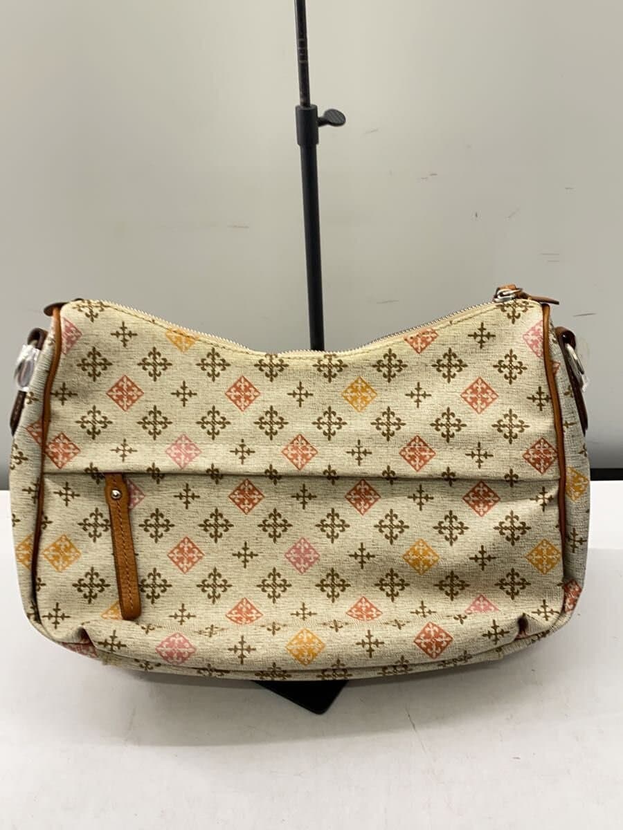 russet Shoulder Bag BEG All Over Pattern 3