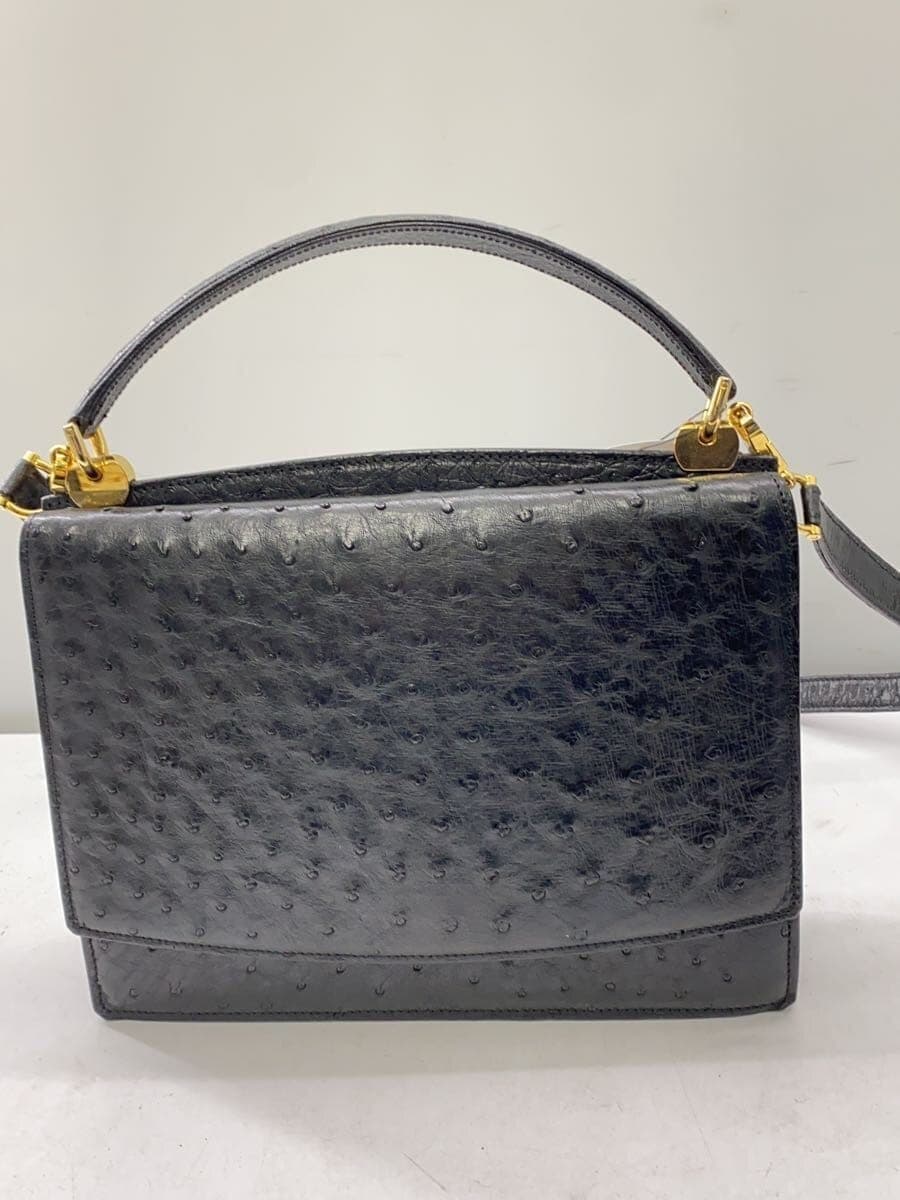 Other Brand G.BORRI Shoulder Bag Leather BLK 3