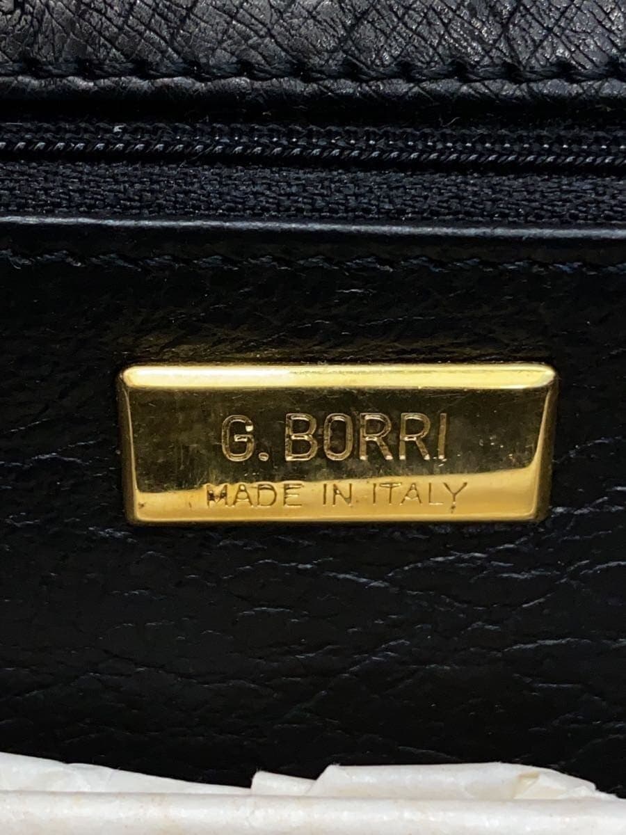 Other Brand G.BORRI Shoulder Bag Leather BLK 5